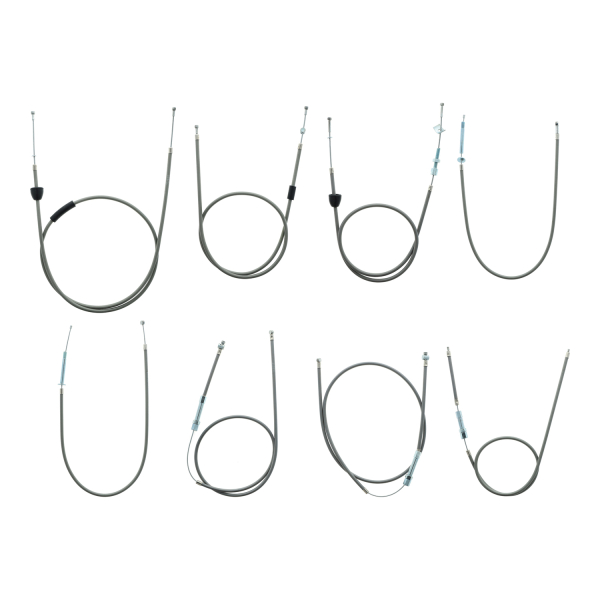 Bowdenzugsatz (silber), Simson KR51 mit Handschaltung